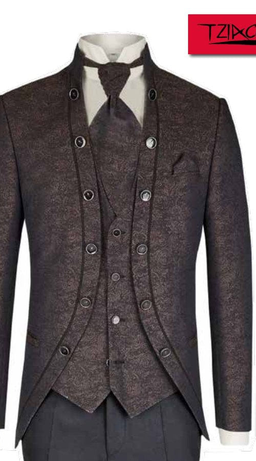 Tziacco Royal Plastron / Tuch 521100/61 - hochzeitsrausch Brautmoden Webshop
