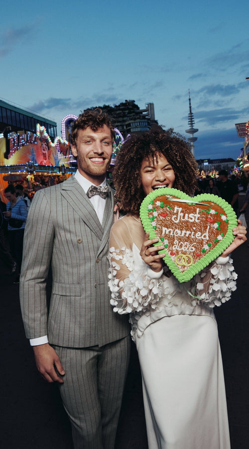 Wilvorst Green Wedding Hose 462100/26 - hochzeitsrausch Webshop