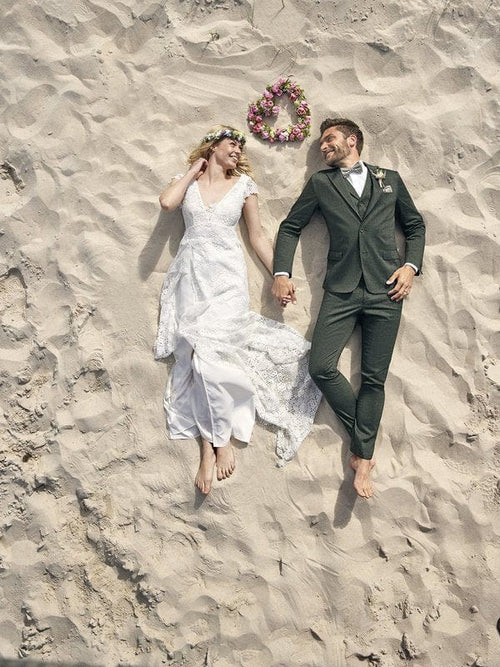 Atelier Torino Vintage Wedding Weste 821778/40 - hochzeitsrausch Brautmoden Webshop
