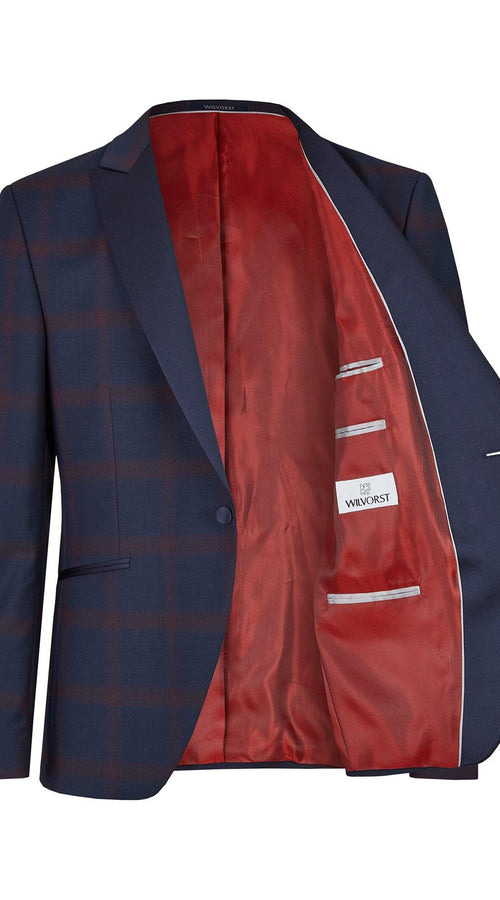 Wilvorst Cool Classics Smoking Sakko 404106/50 BLACK WATCH - hochzeitsrausch Brautmoden Webshop